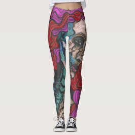 Leggings Leyendas para mujeres esqueléticas