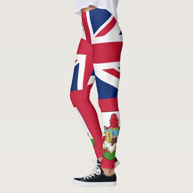Leggings Leyendas Patrióticas de la Bandera de las Bermudas (Izquierda)