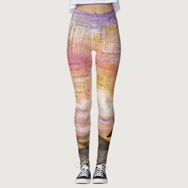 Leggings Leyendas "Pequeñas Alas" (Anverso)
