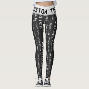 Leggings Leyendas personalizable de Nueva Zelanda