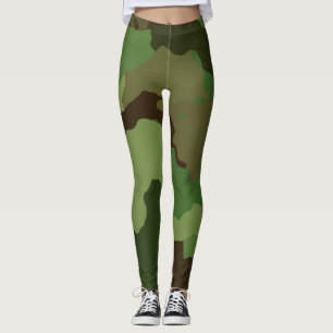 Leggings Leyendas personalizadas Camouflage Camo