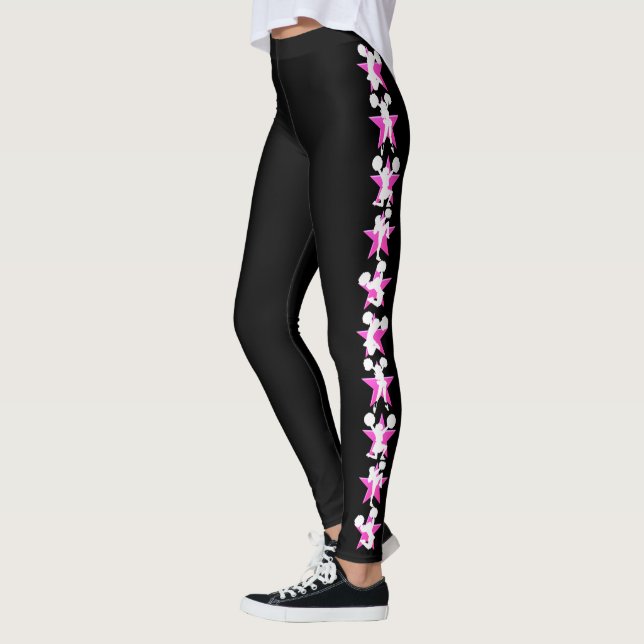 Leggings LEYENDAS PERSONALIZADAS DE CARNE DE bonito PINK (Izquierda)