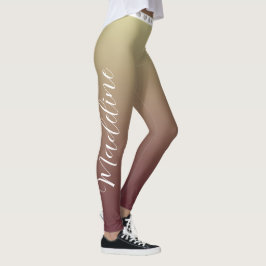 Leggings Leyendas personalizadas Hand Sewn