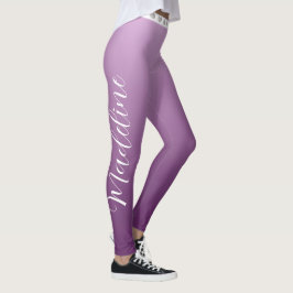 Leggings Leyendas personalizadas Hand Sewn