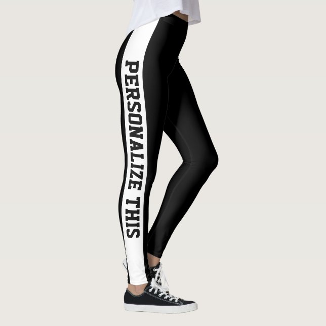 Leggings Leyendas personalizadas hechas por Personalizados (Derecha)