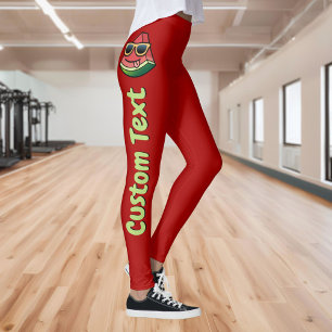 Leggings Leyendas Personalizado de la sandía