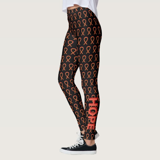 Leggings Leyendas Personalizados de cinta roja y Naranja pa (Izquierda)