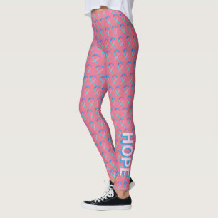Leggings Leyendas Personalizados de la Cinta de Concienciac