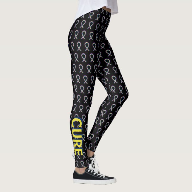 Leggings Leyendas Personalizados de la cinta de medidas de  (Derecha)