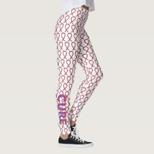 Leggings Leyendas Personalizados de la cinta para la toma d