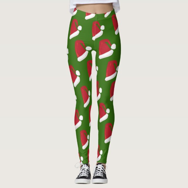 Leggings Leyendas Personalizados de vacaciones de invierno (Anverso)