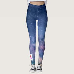 Leggings Leyendas personalizados dragón chino y estrellas