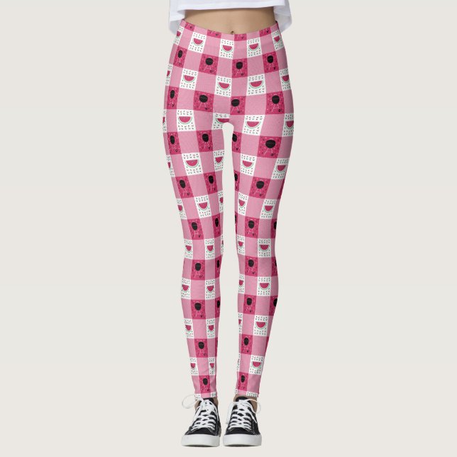 Leggings Leyendas picnicas de verano (Anverso)