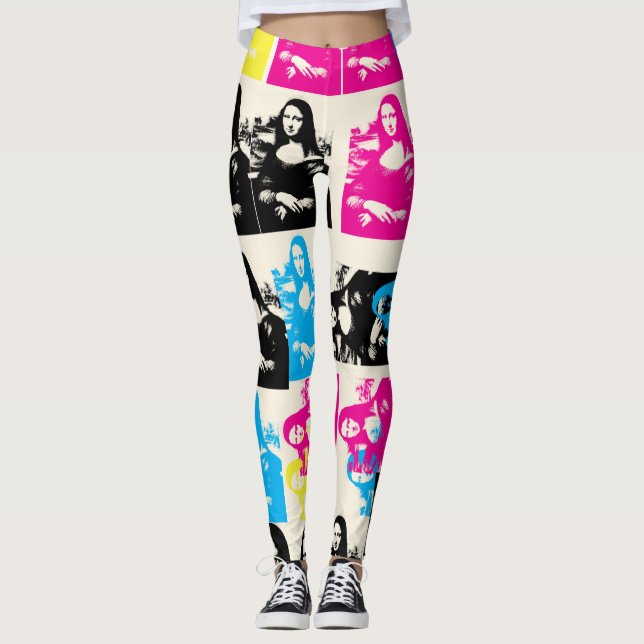 Leggings Leyendas POP de Mona Lisa (Anverso)
