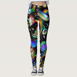 Leggings Leyendas psicodélicas de las mujeres