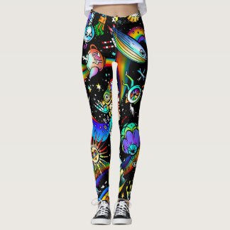 Leggings Leyendas psicodélicas de las mujeres
