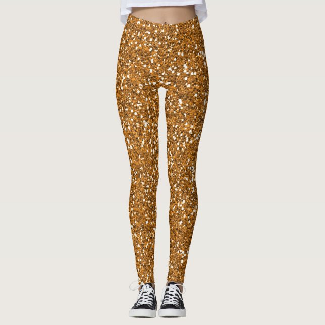 Leggings Leyendas Purpurinas Gold (Anverso)