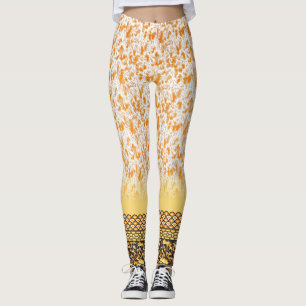 Leggings Leyendas purpurinas, térmicas y florales Luxe Fi