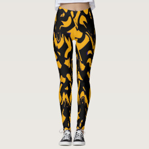 Leggings Leyendas "Ratti_Creative_Arts" abstractas de moda