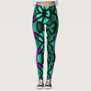 Leggings Leyendas "Ratti_Creative_Arts" abstractas multicol