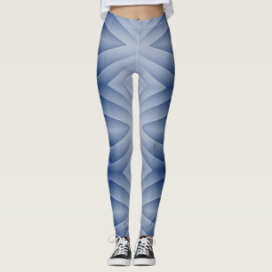 Leggings Leyendas "Ratti_Creative_Arts" azul y moderno