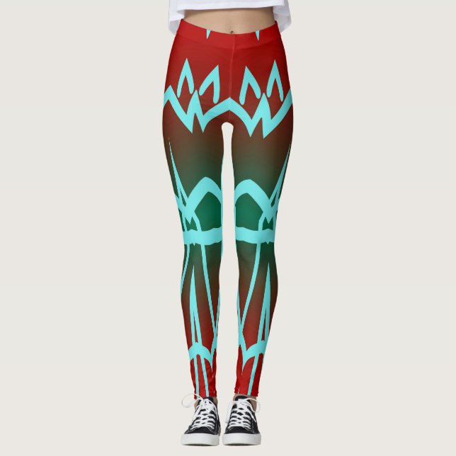 Leggings Leyendas "Ratti_Creative_Arts", inmaculadas (Anverso)