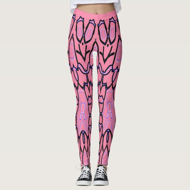 Leggings Leyendas "Ratti_Creative_Arts" multiolor sin fisur (Anverso)