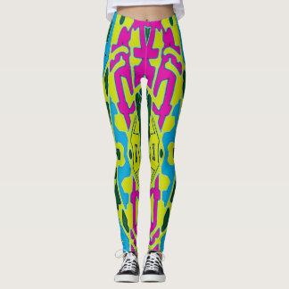 Leggings Leyendas "Ratti_Creative_Arts" multiolor sin fisur