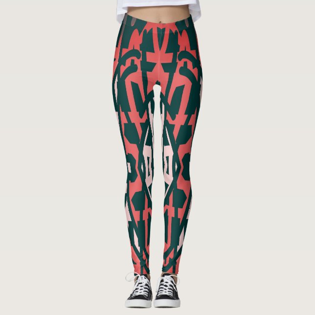 Leggings Leyendas "Ratti_Creative_Arts" multiolor sin fisur (Anverso)