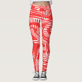 Leggings Leyendas Revamadas rojo estilo y flexibilidad inag