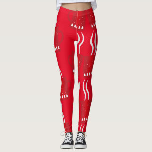 Leggings Leyendas rojas de Año Nuevo