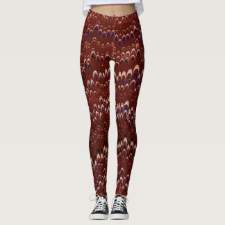 Leggings Leyendas rojas sin velo de mármol
