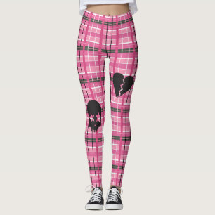Leggings Leyendas rosadas de roca Punk