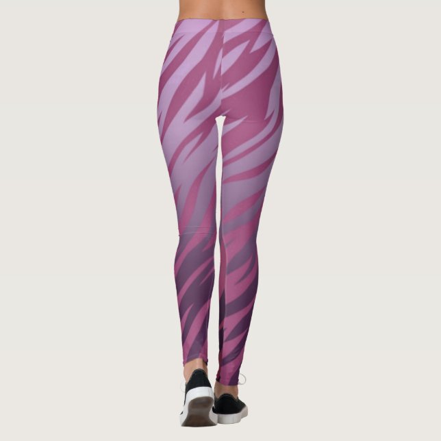 Leggings Leyendas rosadas flamantes (Reverso)
