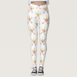 Leggings Leyendas rosas impresas de Unicornio