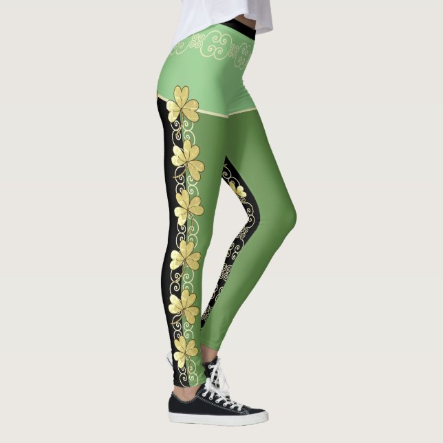 Leggings Leyendas Scroll & Shamrock No 2 (Derecha)