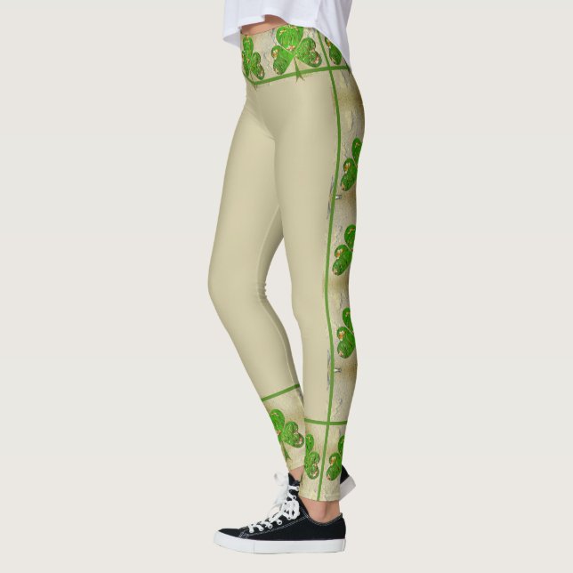 Leggings Leyendas Shamrock Beige (Izquierda)