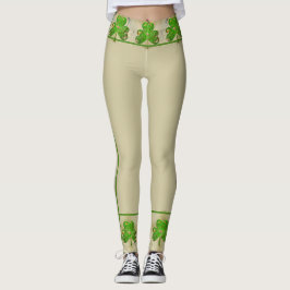 Leggings Leyendas Shamrock Beige