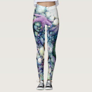 Leggings Leyendas Starfish Tidepool