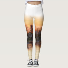 Leggings Leyendas "Sundown on the River"