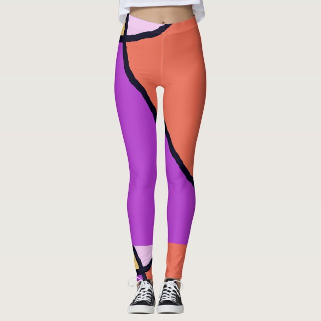Leggings Leyendas Tile Sorbet rotas (Anverso)