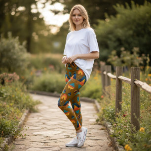 Leggings Leyendas tribales de vibración