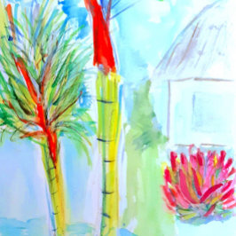 Leggings Leyendas Tropicales De Palm Por Diseños De Ariella