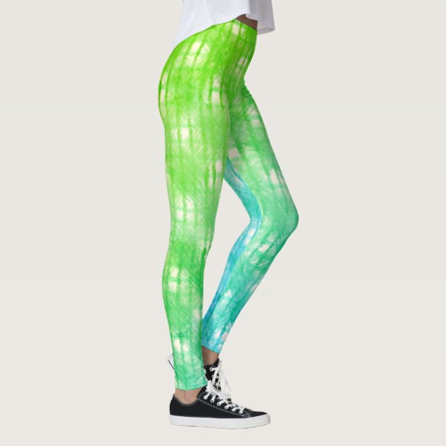 Leggings Leyendas Tropicales Plaid (Derecha)