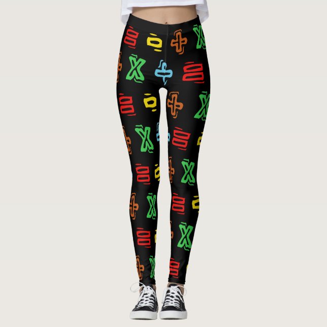 Leggings Leyendas turísticas matemáticas (Anverso)