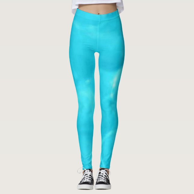 Leggings Leyendas turquesa (Anverso)