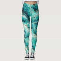 Leyendas Turquesa Swirly Stone Aqua