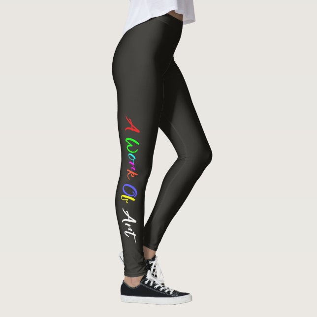 Leggings Leyendas "Una obra de arte" (Derecha)