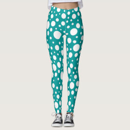 Leggings Leyendas verde azuladas
