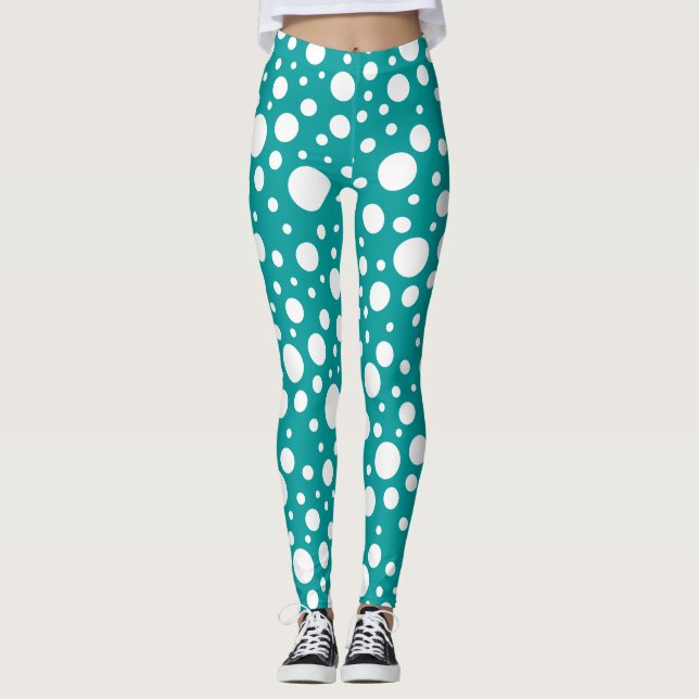 Leggings Leyendas verde azuladas (Anverso)